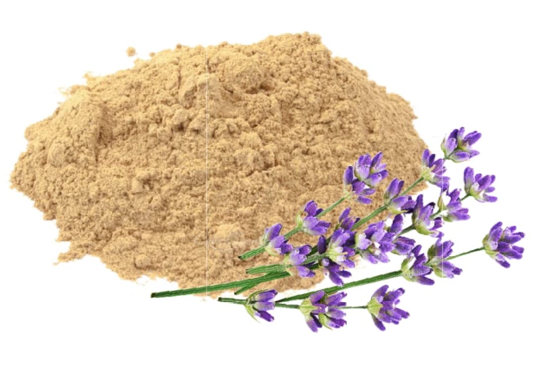 A D Food & Herbs Organic Lavender Flower Powder Aromatic Edible for Homemade Lattes, Tea Blends, Bath Salts, Gifts, Crafts (50 Gms)