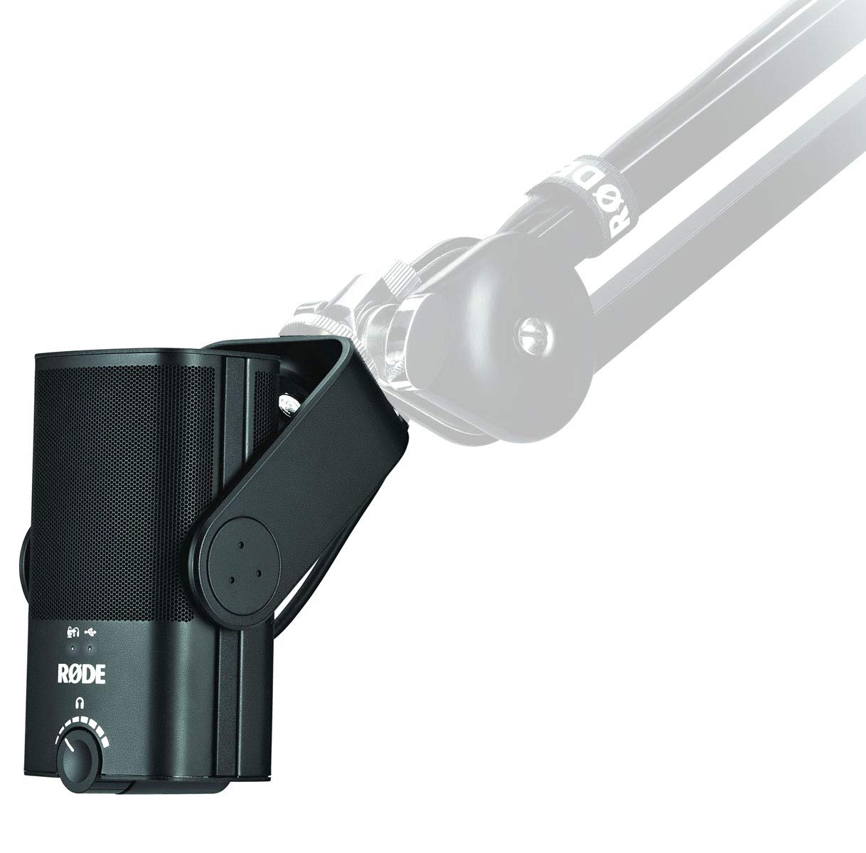 Rode NT-USB MINI Microfono a condensatore USB USB + Keepdrum NB35BL Blu braccio microfono