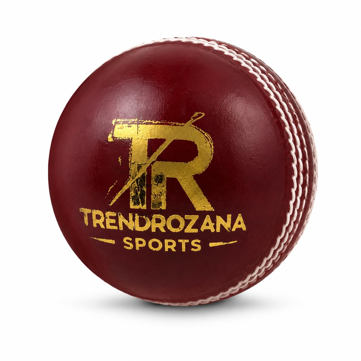 Sports Tournament Cricket Ball, Red, Alum Tanned Leather, 5½ oz, Waterproofed, Hand-Stitched, for Match Practice & Club Matches-picture-18