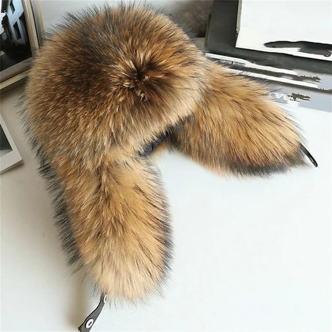 Unisex Inverno Caldo Faux Furry Cap Caldo Moda Sci Beanies Moda Cappelli Pelosi