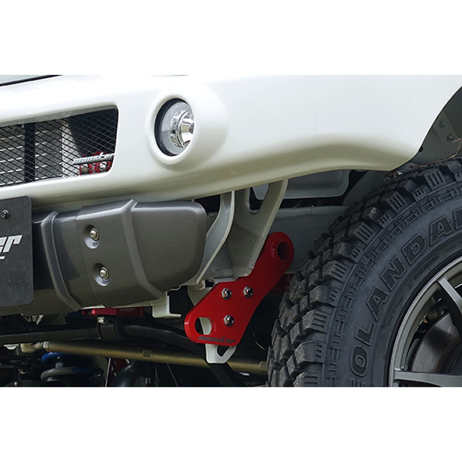 Amazon | MONSTER SPORT 牽引フック フロント左単体 ジムニー[JB23W]用