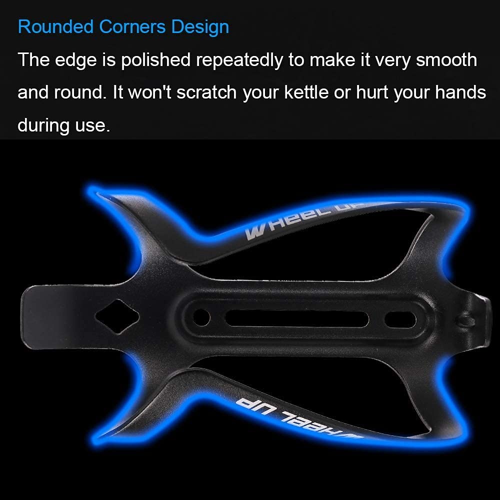 WJJ Fahrradflaschenkäfig, Road Mountainbike, Wasserbecher, Flaschenkäfig, Reitausrüstung Zubehör, Universal Flaschenkäfig (Color : 2-Sides)