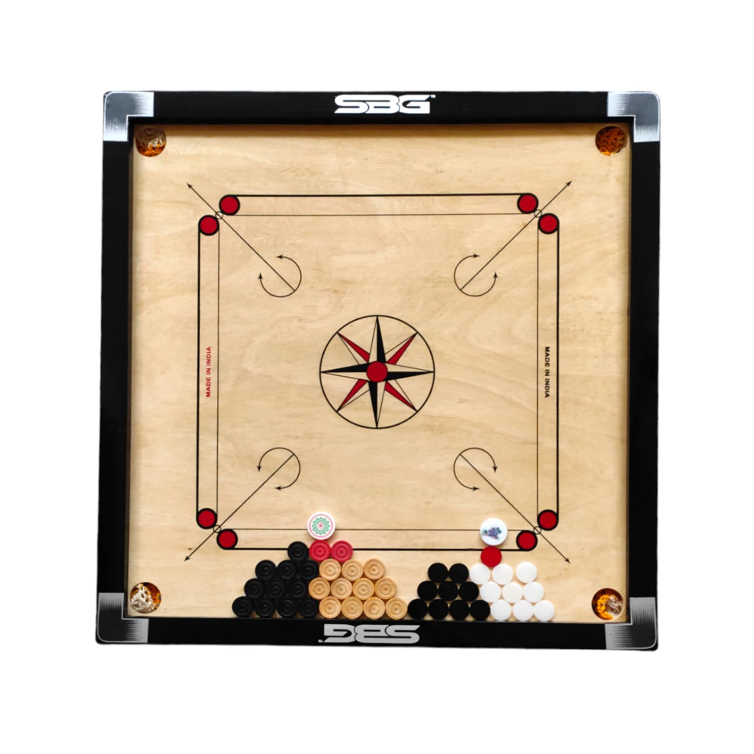 See full amazon price history chart for SBG Carrom Board for Adults 32 inches Smooth and Gloss Finish Carrom Board with Wooden and Fiber Carrom Board Coins, Carrom Board Strikers and Magic Boric Powder, Carrom Board for Adults SBG Carrom Board for Adults 32 inches Smooth and Gloss Finish Carrom Board with Wooden and Fiber Carrom Board Coins, Carrom Board Strikers and Magic Boric Powder, Carrom Board for Adults (B0DBBD412L) Amazon Price History, Amazon Price Tracker
