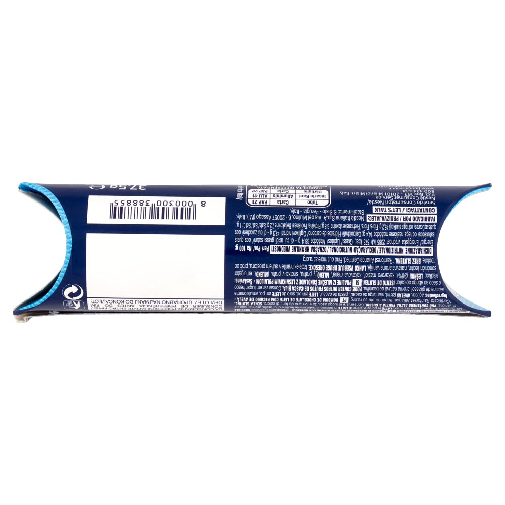21x Perugina Baci Bijou Latte 3 Pralinen mit Milchschokolade gefüllt mit Gianduja und Haselnuss 37,5