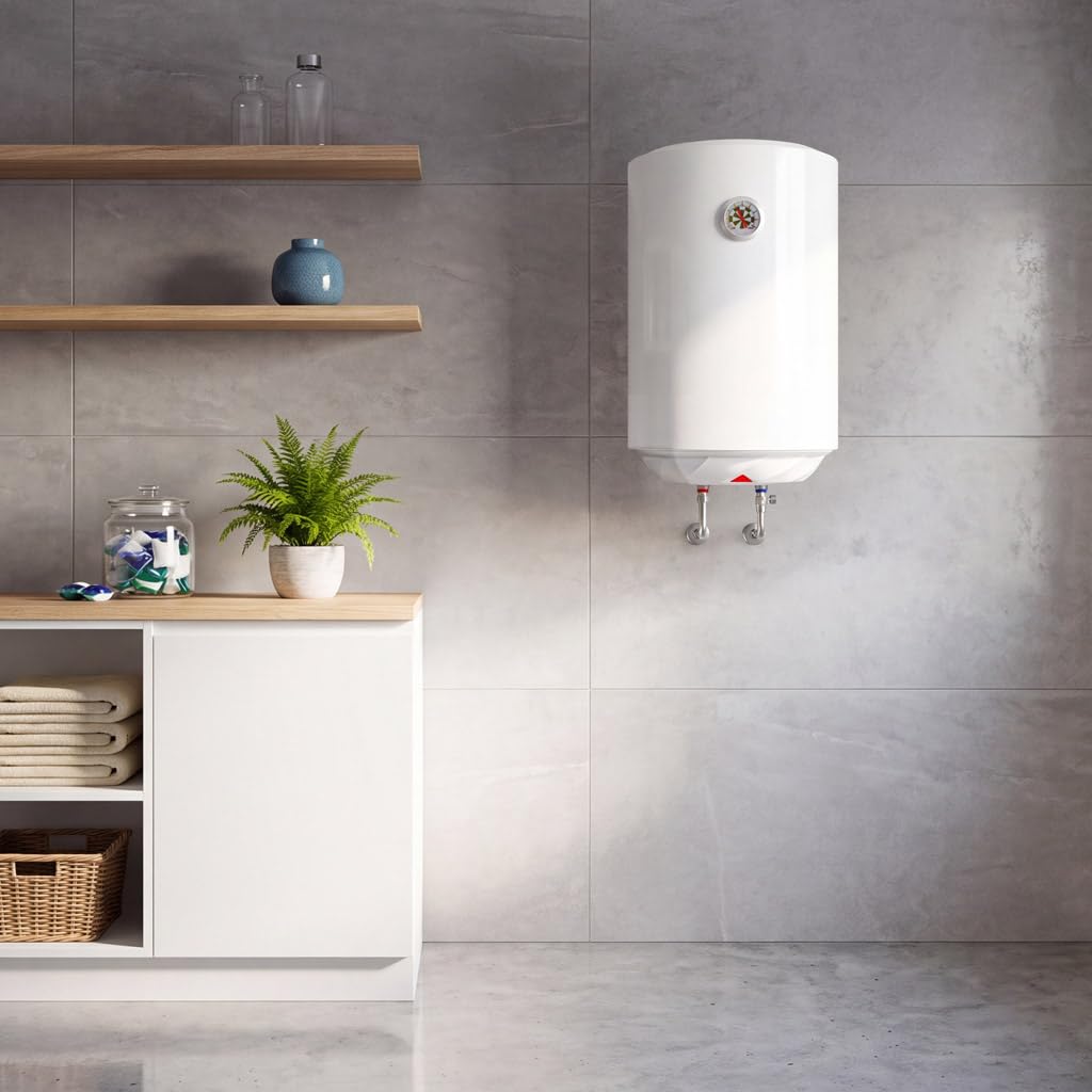 CATA CTR-30-M Scaldabagno elettrico Capacità 30 litri Potenza 1.500 W Sistema di superisolamento Modalità ECO intelligente Materiale acciaio rivestito di smalto titanio vetrificato