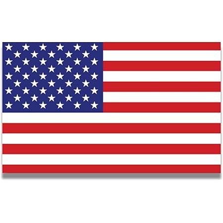 Magnet Me UpAmerican Flag Magnet Decal, 3x5 inches, Red, White, and Blue, Heavy Duty Automotive Magnet for Car, Truck, SUV, or Any Other Magnetic Surface