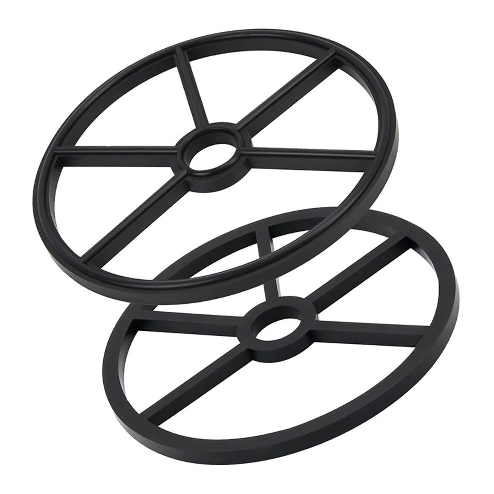 Kalttoy 2 Pack Multipurpose Rubber Seals Filter Valves Replacement Rings Sealing Gasket for Home and Industrial Water Filtrations Pool Filter Multiport Valves Seal