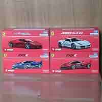 ブラーゴ ミニカー ラフェラーリ/488 GTB/FXX K赤/スペシャルカラー Amazon | ブラーゴ ミニカー ラフェラーリ 488 GTB FXX K赤