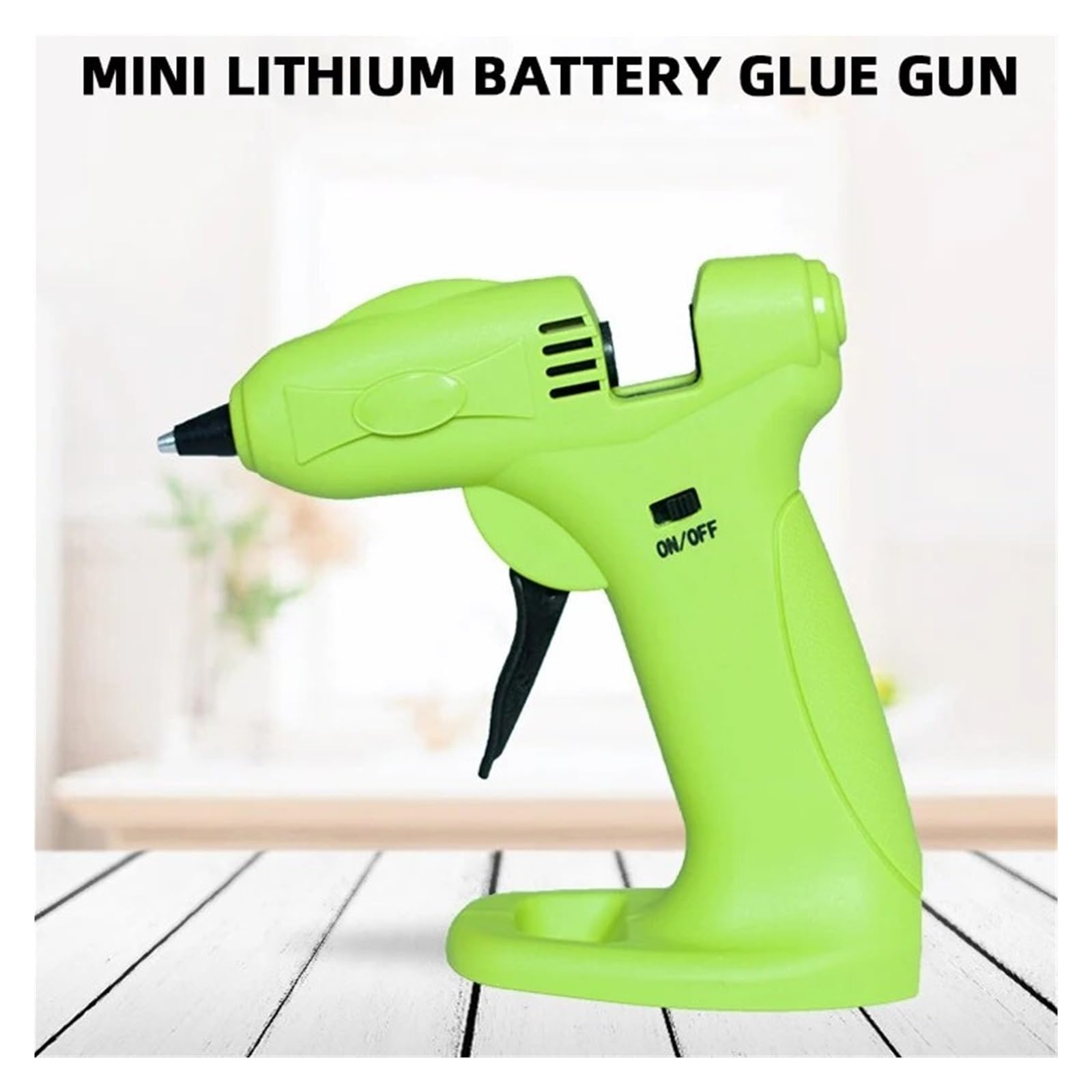 Pistola For Colla A Caldo Modello Di Ricarica Wireless USB Portatile For Con Batteria Al Litio Da 3,7 V Mm Forte Asta Adesiva For Incollaggio Artefatto Riscaldamento Rapido