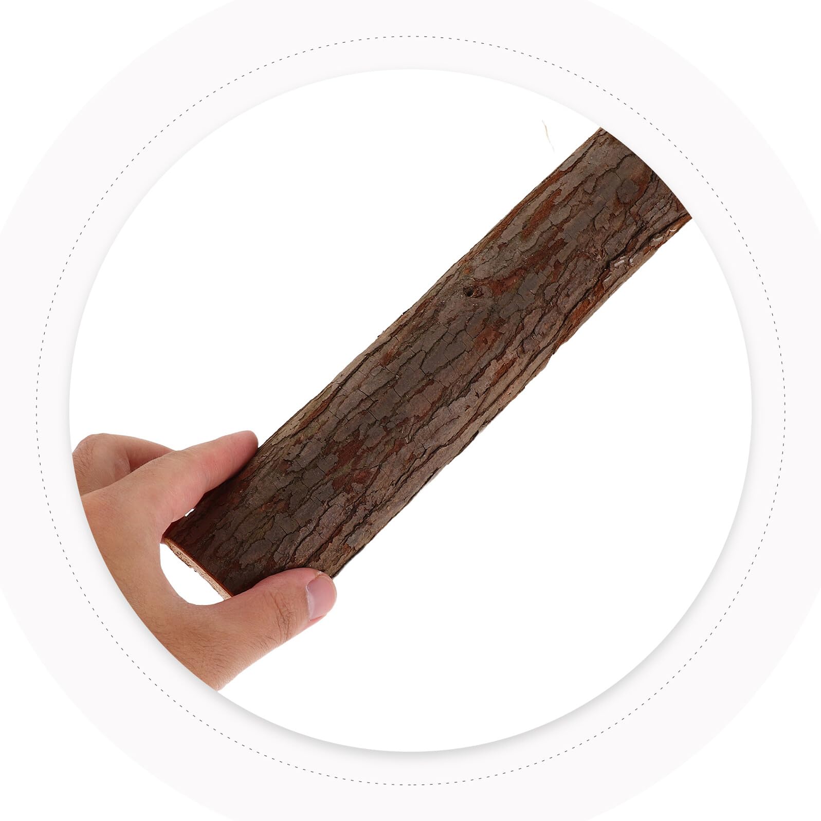 CHILDWEET 10 Pezzi Tronchi di Legno Naturale Essiccato per Arredamento, Legna da Ardere per Grigliate e Decorazioni per Interni ed Esterni, Ceppi Decorativi per Giardino e Stufa