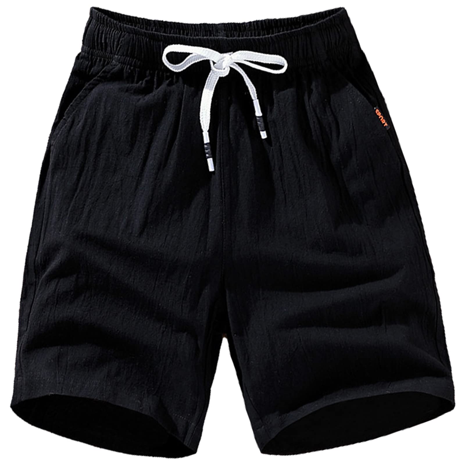 amropi Homme Lot de 3 Short Cargo à Taille Élastique Shorts Sport Pantalon Court avec Poche