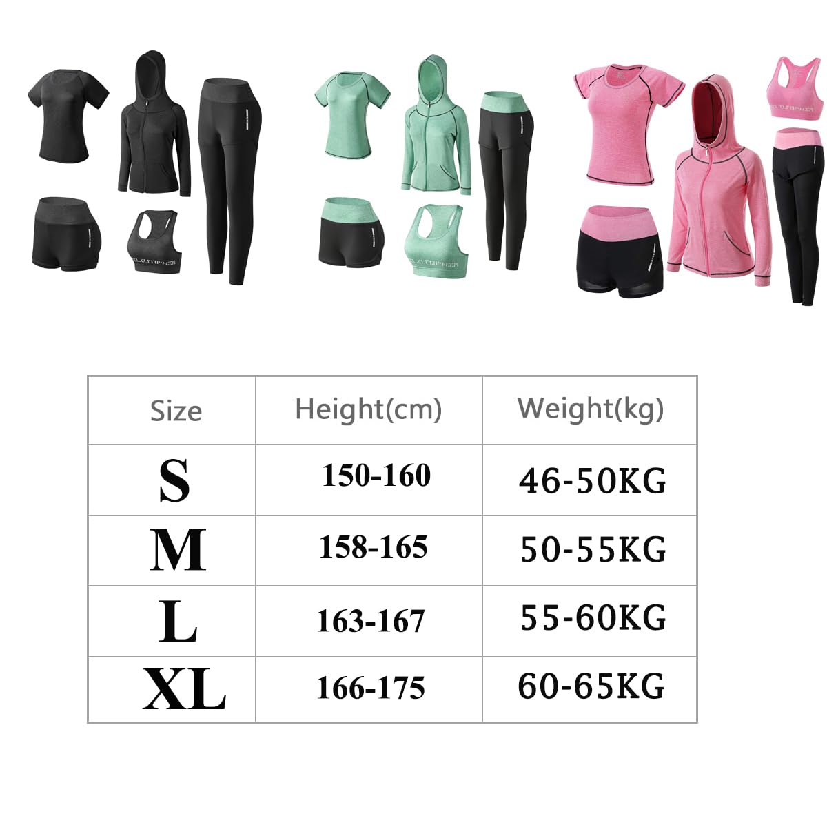 Vêtement de Sport/ Yoga,Ensembles de Costumes de Sport Gym pour Femmes