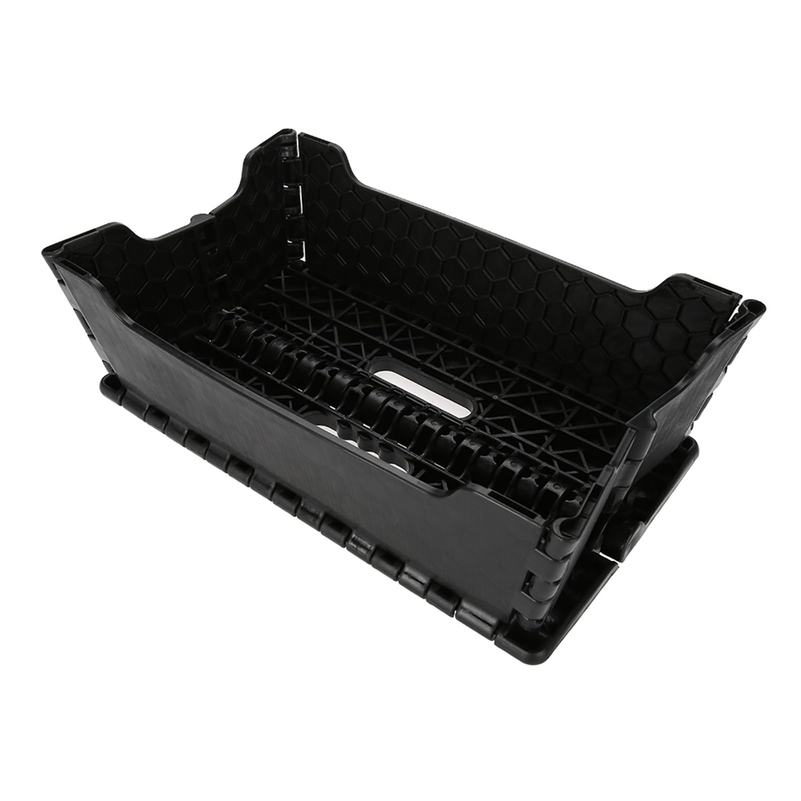 Sgabello multiuso pieghevole antiscivolo in plastica nera per cucina e bagno, ideale per donne incinte e anziani, dimensioni 38 x 21,5 x 13 cm