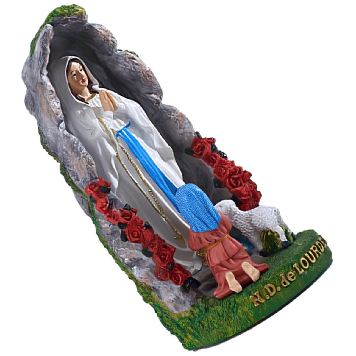 Statue Vierge Catholique en résine : ornement délicat pour rompre la monotonie