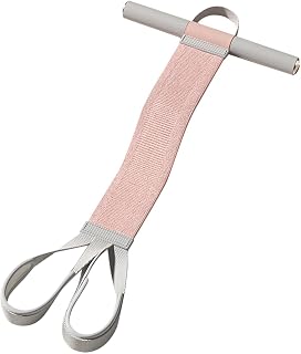 Exercise Bands with Handles, Nonslip Foot Pedal Antibroken 120Lb Resistance Bands for Working Out,Portable Multifunction Knitted Exercise Band for Physical Therapy Home Fullbody Training Strength