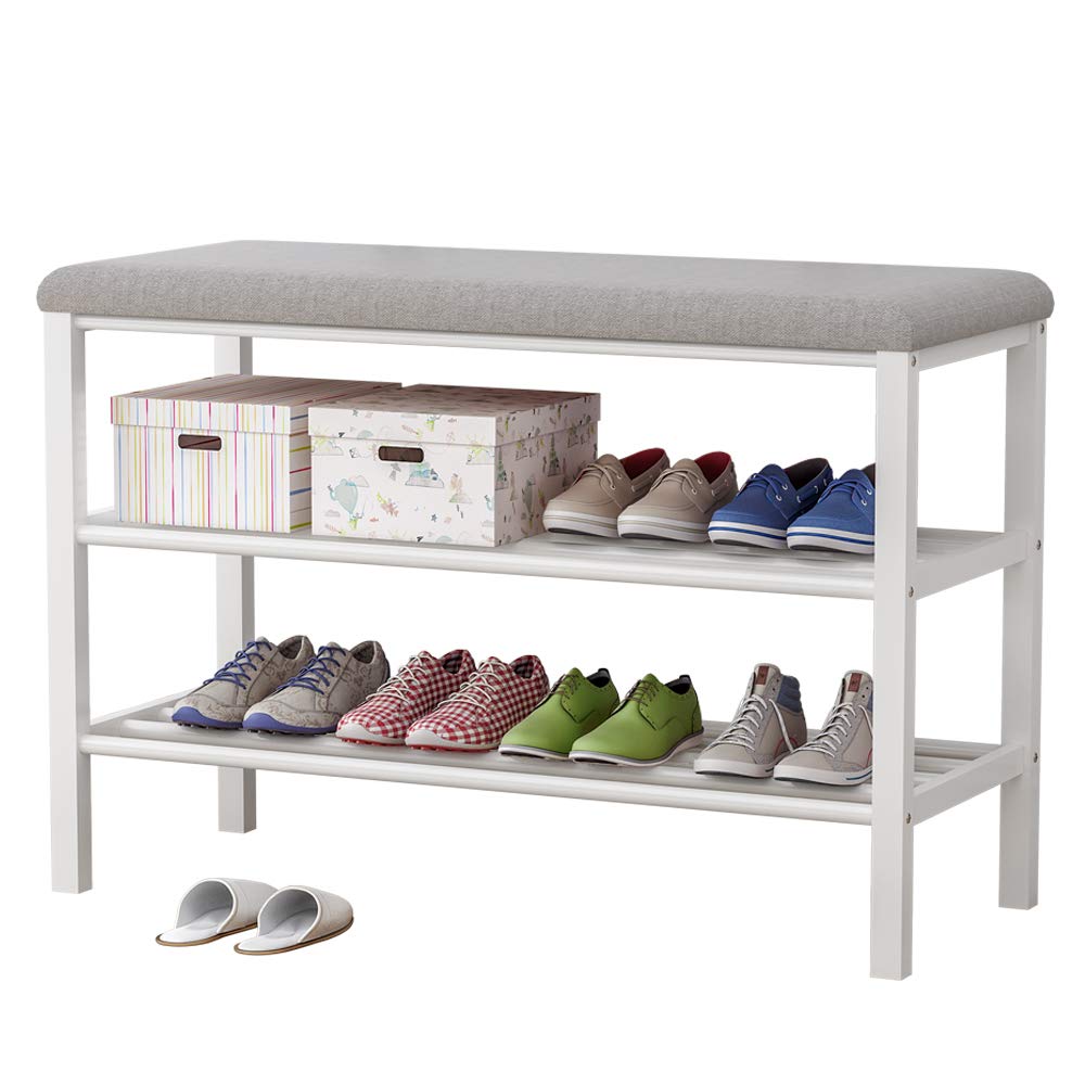 BENCH SHOE RACK SHELF RAIL SLATTED 