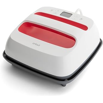 Cricut EasyPress 2 (SE) (22.9 x 22.9 cm) Heat Press for T-Shirts, Pillows, Tote Bags and More - Raspberry