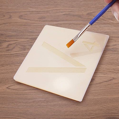 Miniatura 6 de 50 piezas de madera en blanco sin terminar de 4 pulgadas con 26 letras para decoración de pared, decoración del hogar, proyectos de manualidades