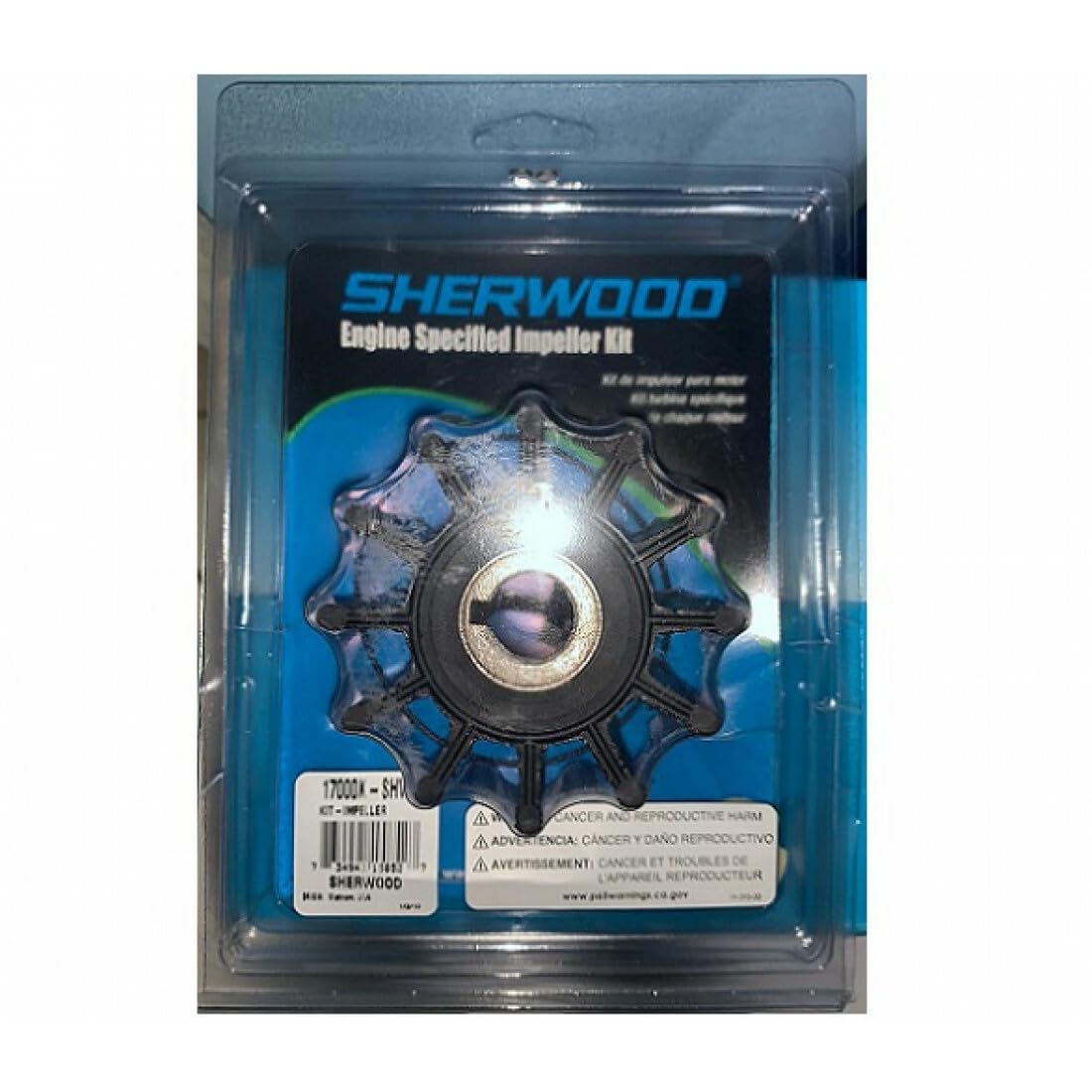 Sherwood 12 Blade Sherwood Impeller Kit 17000K-SHW