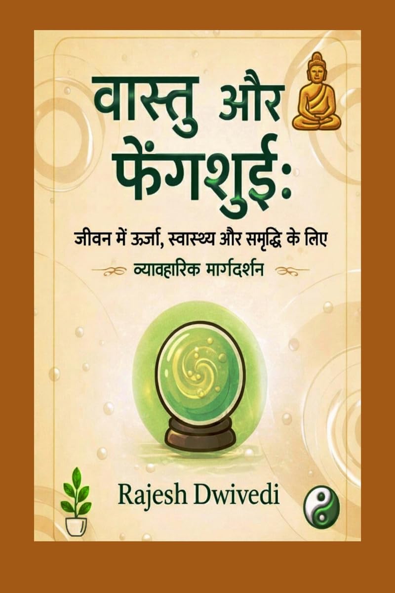 वास्तु और फेंगशुई: जीवन में ऊर्जा,स्वास्थ्य और समृद्धि के लिए व्यावहारिक मार्गदर्शन: Jeevan Me Urja Svasthya Aur Samriddhi Ke Liye Vyavharik Margdarshan
