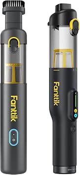 Fanttik Slim V8 APEX Car Vacuum Gray Slim V10 Lite Cordless Handheld Vacuum