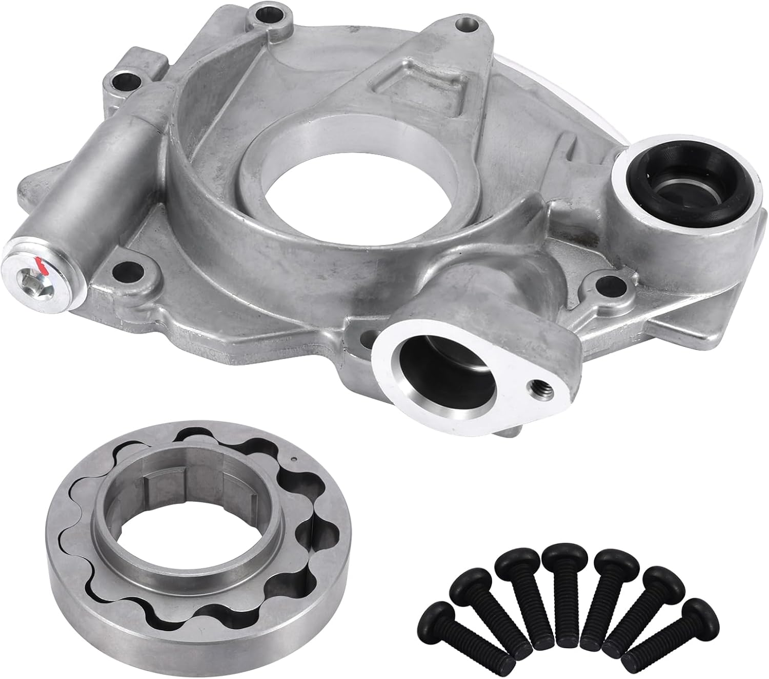 12577097 K322 Oil Pump (2.8L 2.9L 3.5L 3.7L 4.2L) 2002-2012 For Buick Rainier,Chevy Colorado Trailblazer,GMC Canyon Envoy,Hummer H3,Isuzu Ascender i-280 i-290 i-350 i-370,Oldsmobile Saab