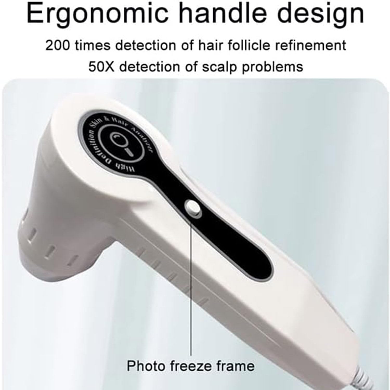 Microscopio Digitale dell'analizzatore della Pelle dei Capelli del rivelatore del Cuoio capelluto per Il Test del follicolo pilifero e Lente d'Ingrandimento dell'analisi della Pelle