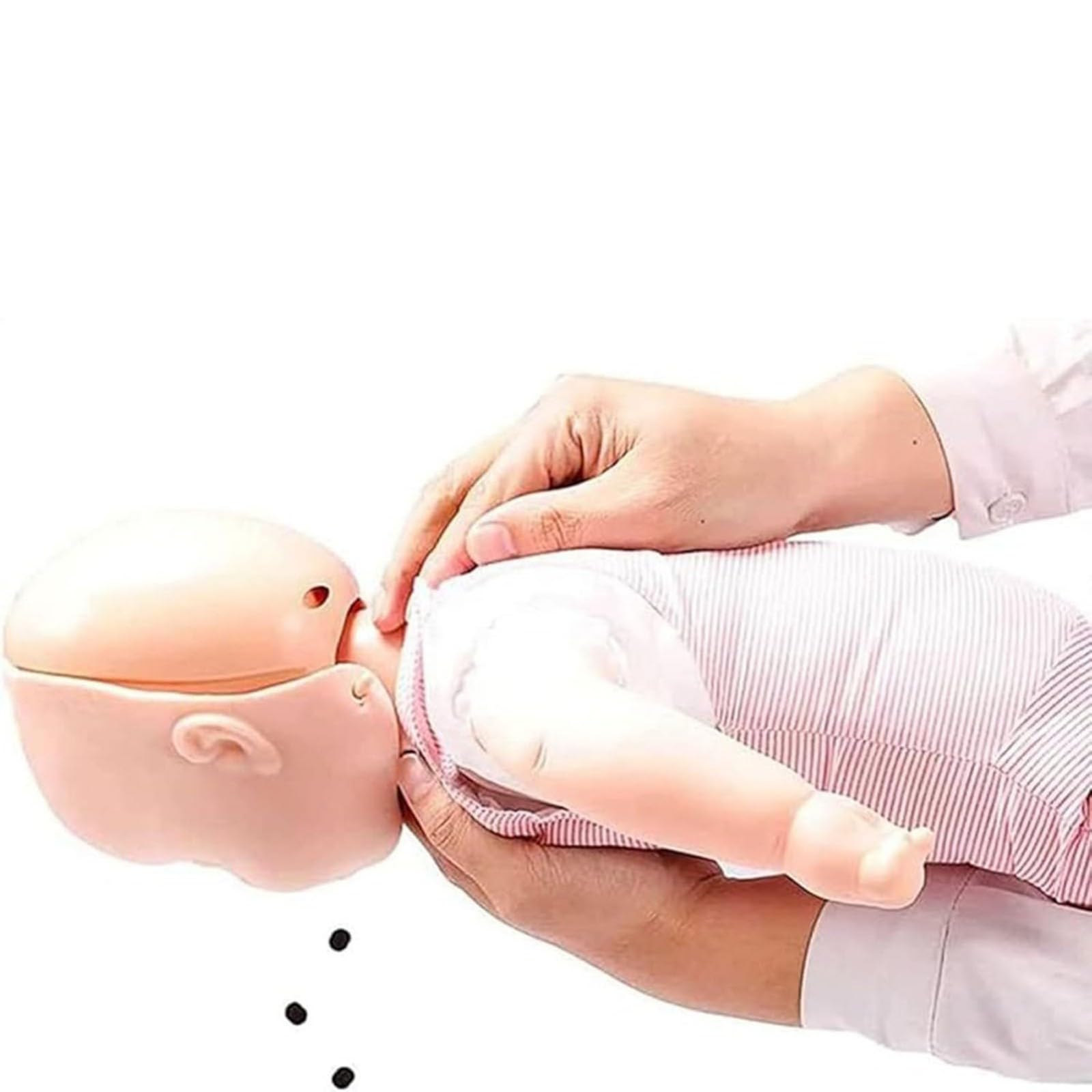 Reanimationspuppe Baby,CPR-Trainingsmodell für Kleinkinder Herz-Lungen-Wiederbelebungspuppe Aus Silikon Erste Hilfe Zum Medizinisch Wissenschaft Lehrmittel A