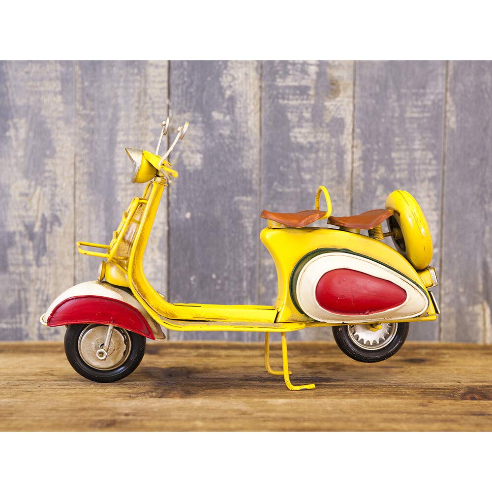 Amazon.co.jp: 秋月貿易 置物 Scooter ITALY L26.5×D9.5×H17.5cm 