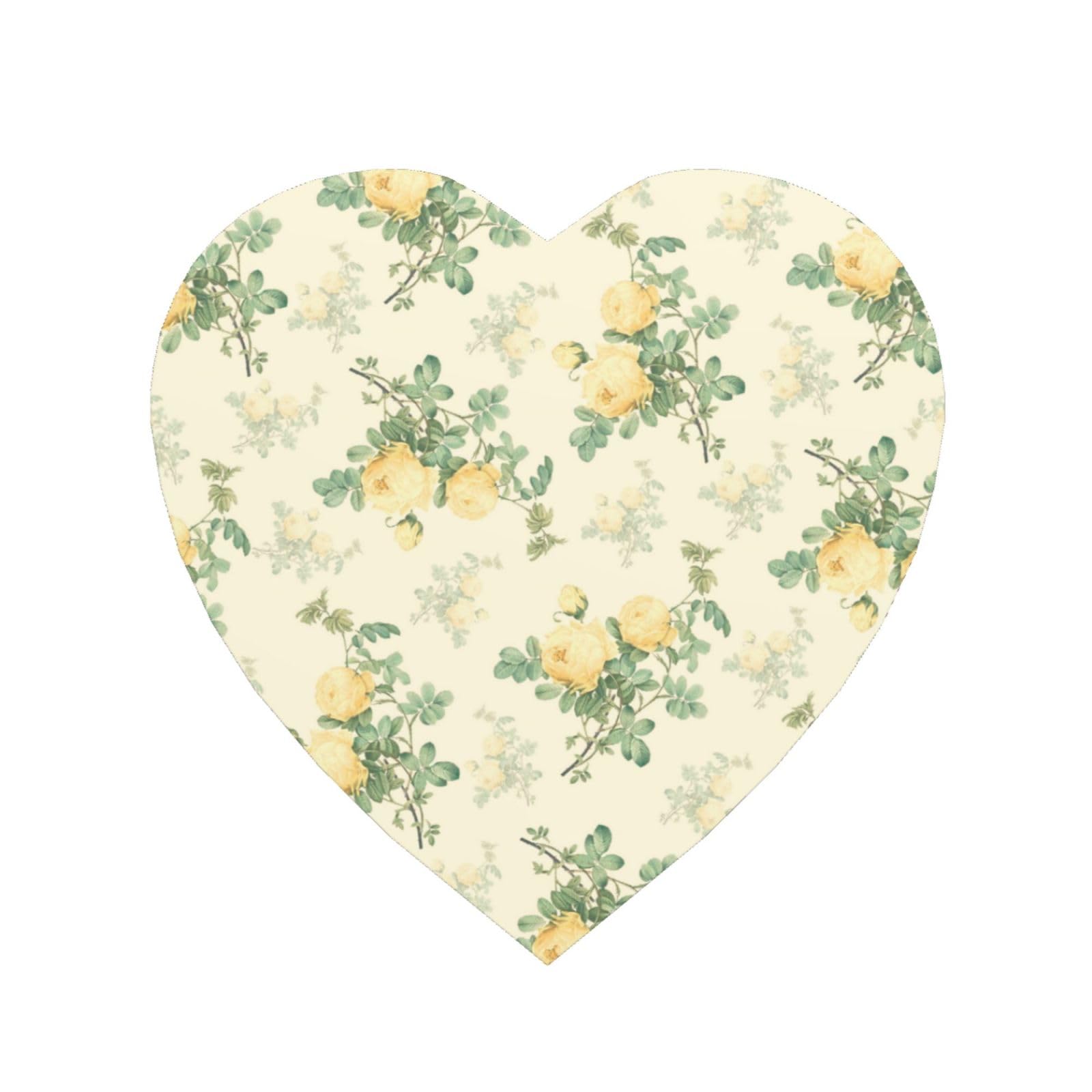 Heart Soft Magnet Fridge Magnet Locker Refrigerator Magnets Furniture Decoration, Shabby Chic Decor Floral