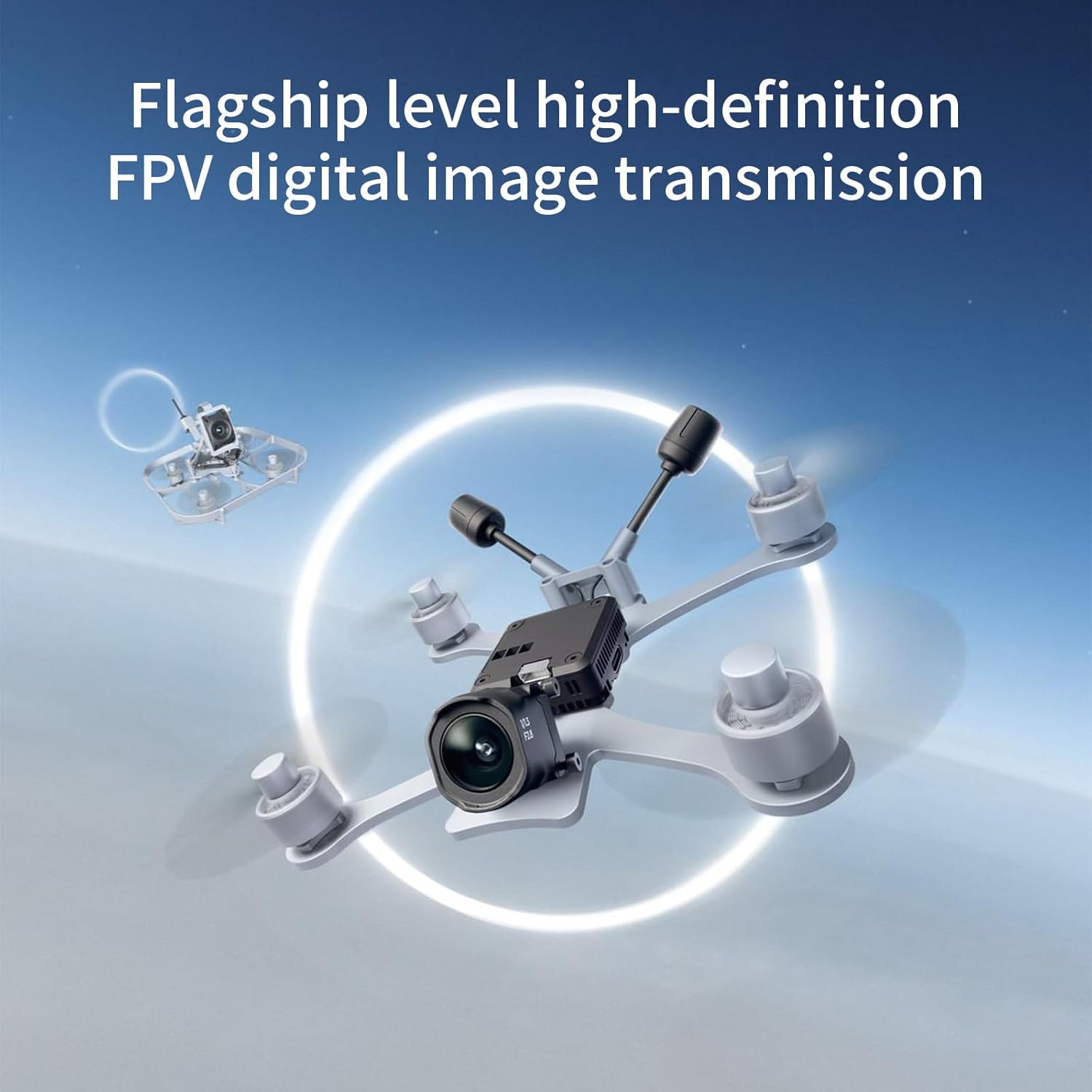 Advanced for O4 Air Unit Digital Transmission Unit 20ms Low Latency 10km Ranging 4K/60fps Video 1080p Live View