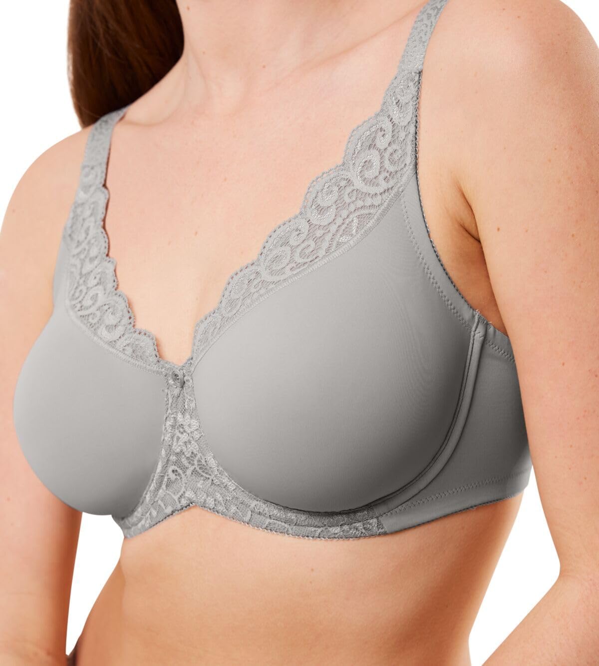 Triumph Women's Amourette W01 Bra, Silent Grey, 38E
