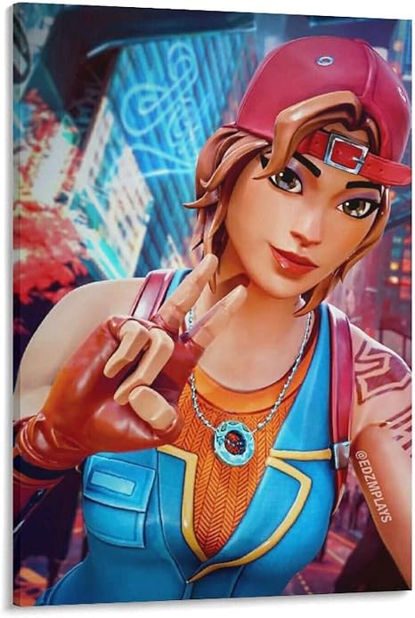 Amazon 女子 可愛い イラスト フォートナイトマニック キャンバス 芸術 ポスター 壁アート 画像 印刷 現代 寝室 装飾 ポスター ホームアートワーク16x24inch 40x60cm ウォールステッカー オンライン通販 Amazon 女子 可愛い イラスト フォートナイトマニック キャンバス 芸術 ポスター 壁アート 画像 印刷 現代 寝室 装飾 ポスター ホームアートワーク16x24inch 40x60cm ウォールステッカー オンライン通販