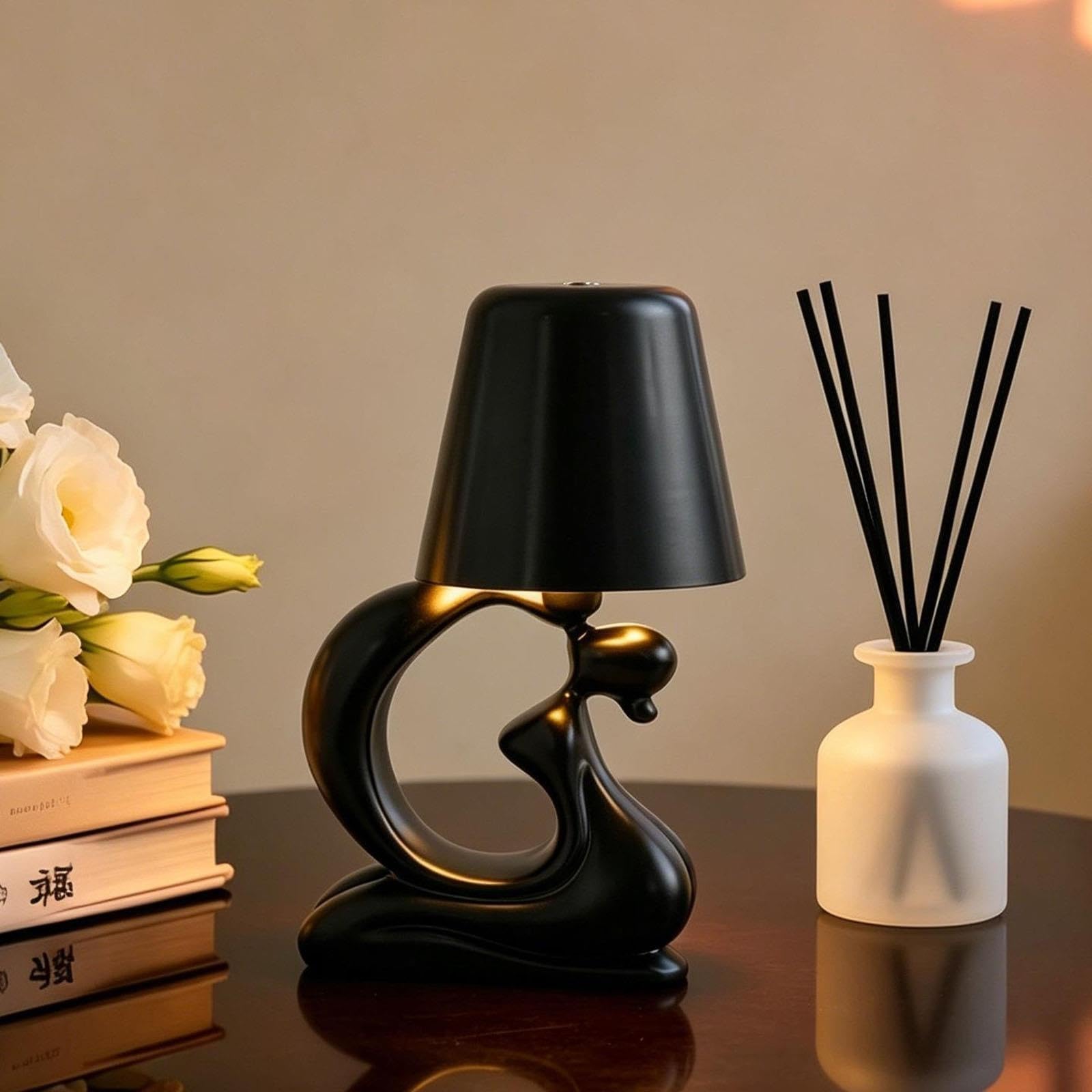 Lampada Da Tavolo A LED, Lampada Da Scrivania A LED Con Decorativa,