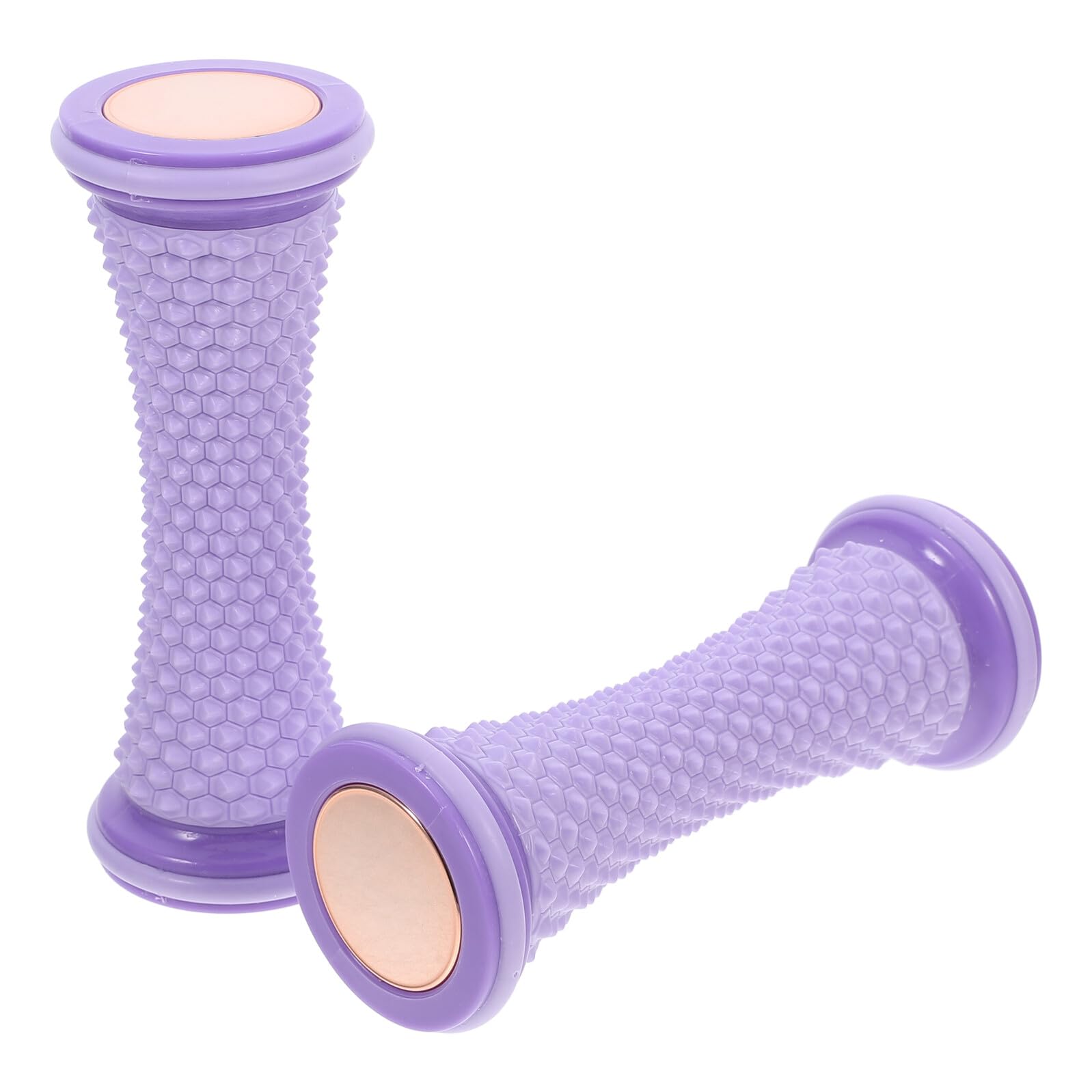 Gatuida 2 Stück-pack Rollenmassagegerät für Füße mit Tpr und Pvc Tragbares Fußmuskelroller zur Entlastung von Fußsohlen und Fersen zur Faszienmassage und Fußentspannung