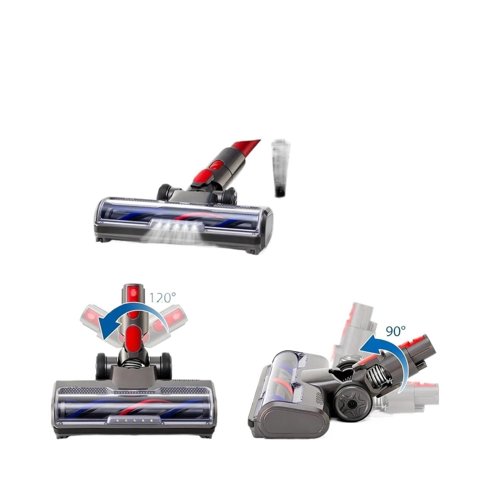 Cabezal de Cepillo Limpiador V7 V8 V10 V11 V15, Compatible con Dyson