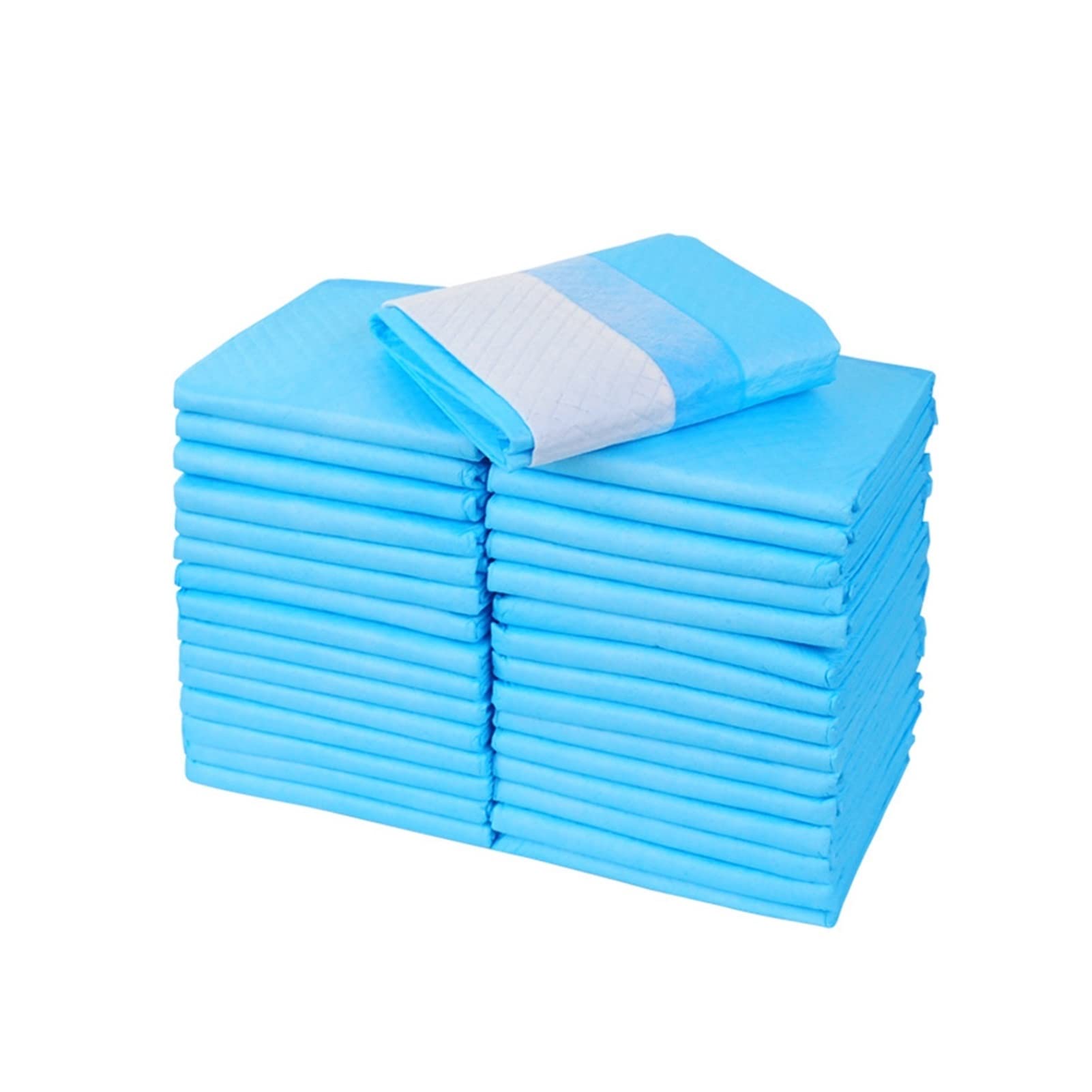 ZZSRJ 20/014/50/100 Piezas Pañal desechable Pañal de Perros Espesado Absorbente Pájaro Pájaro Perrito Cat Cat Formar Pañal Pad (Color : Pad, tamaño : 20PCS with 60x90 cm)