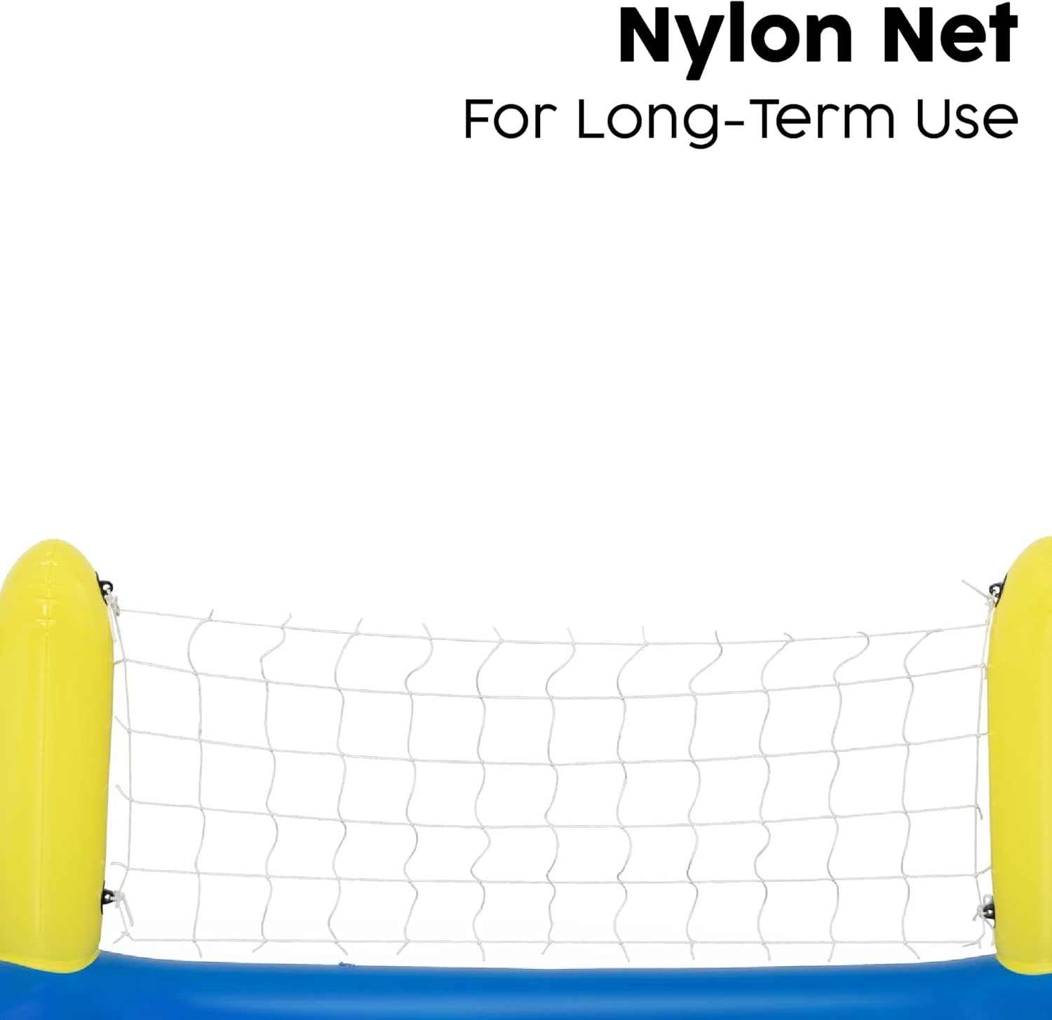 Bestway Inflatable Volleyball | Swimming Pool Toy, Complete Volleyball Set, Inflatable Ball, and Net