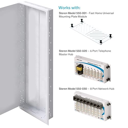 Miniatura 7 de Steren 19 fasthome Flush Mount Enclosure