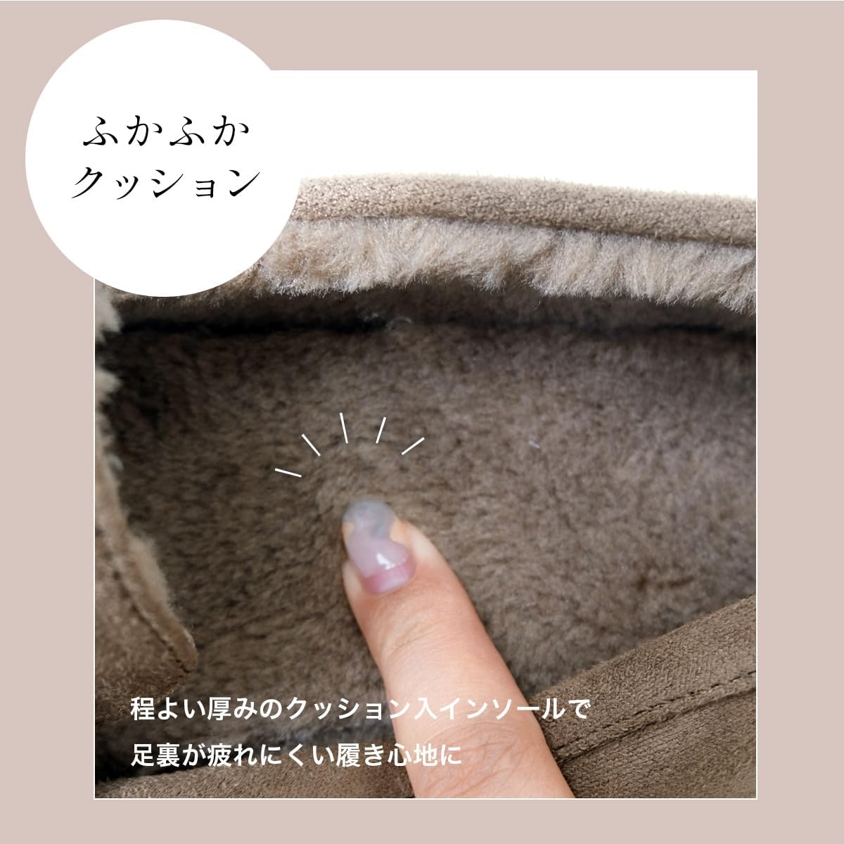 [アミアミ] ローファー ボア付き ビット付ローファー スクエアトゥ モカシン ファーローファー 防寒 レディース 大きいサイズ 靴