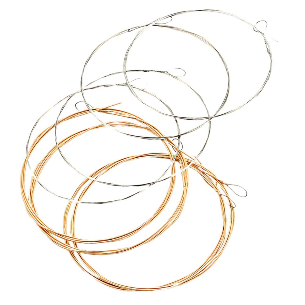 SUPVOX 24pezzi Corde Professionali Per Mandolino Da Acciaio Tensione Standard Per Suoni Eccezionali e Maggiore Sustain Facili Da Sostituire e Utilizzare Accessori Per Musicisti e