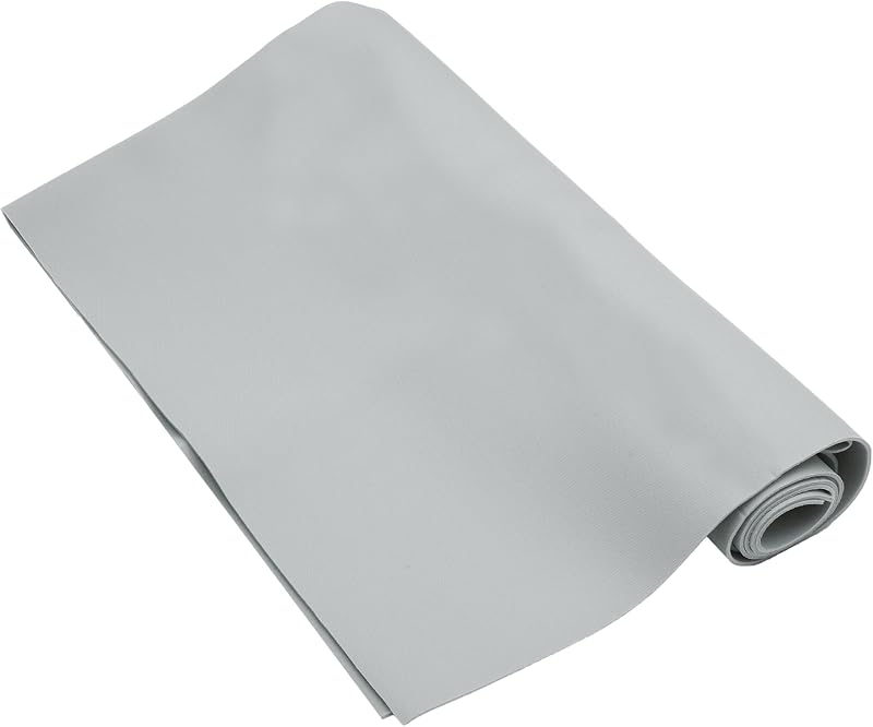 Tecido para Forro de Teto Automotivo X AUTOHAUX em Malha Respirável com Espuma Cinza – 137 x 122 cm