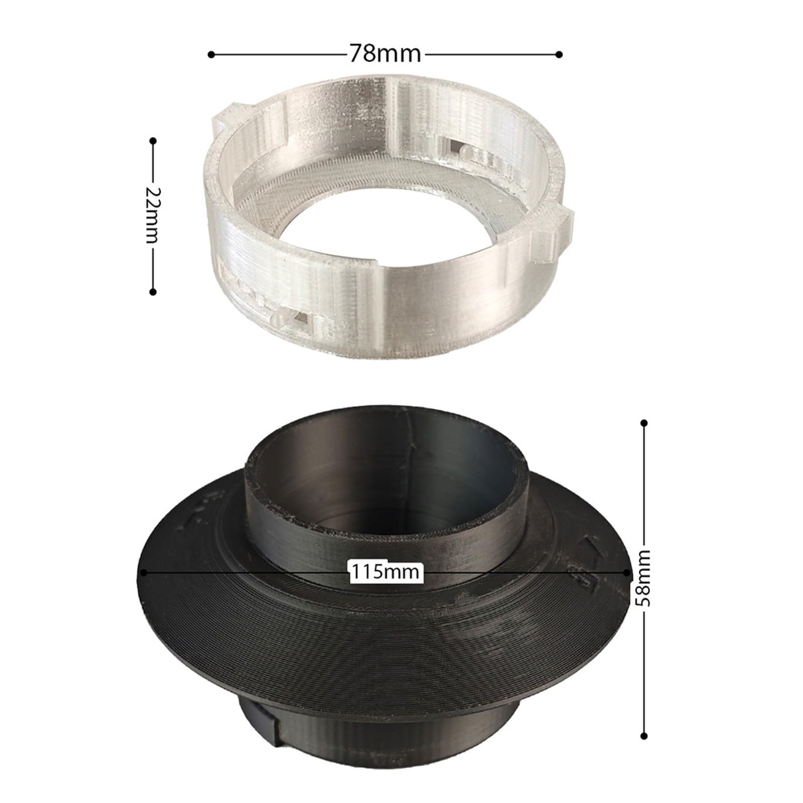 Molinillos de café portátiles Contenedor de granos de repuesto de silicona para exteriores y oficina accesorios de molino