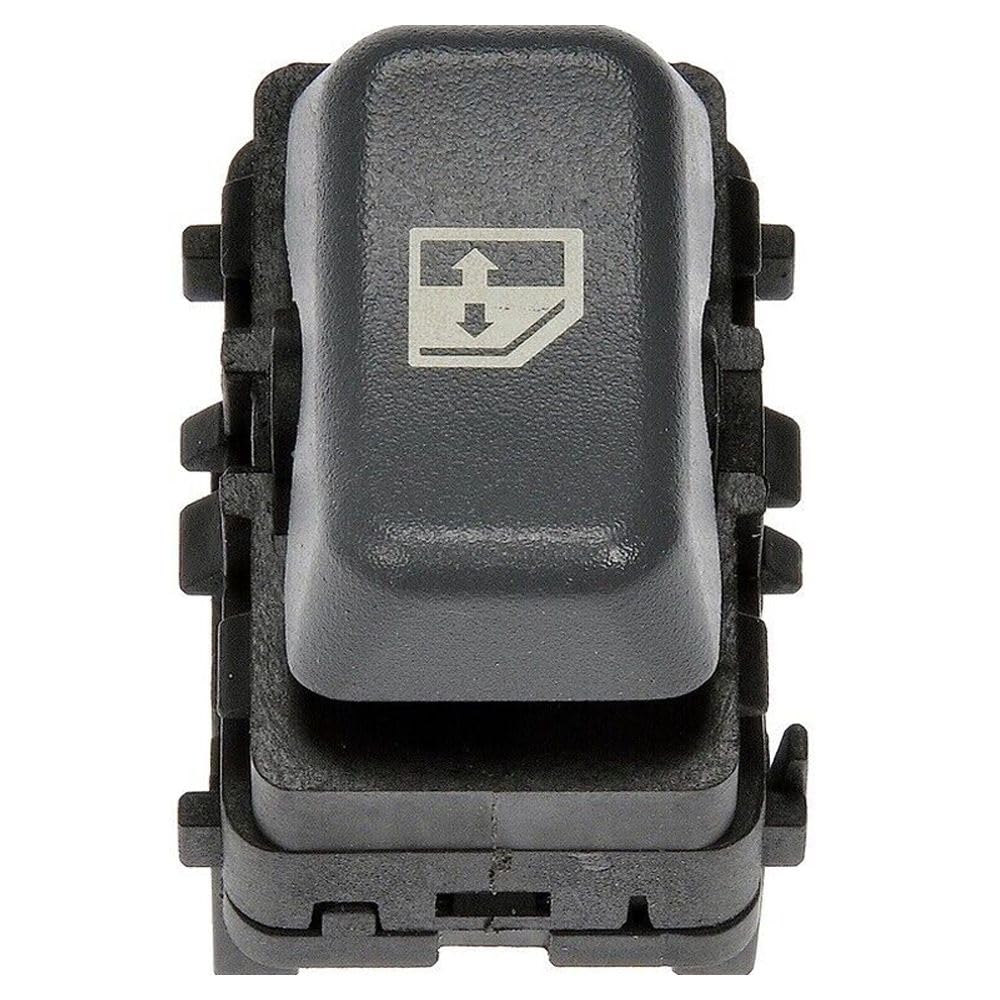 alxiang Power Window Switch Front Passenger Right Side 1 Button Gray 7 Blade Terminals Terms of Use for Chevy for 1500/2500/3500 2001-2002,for GMC for Savana 1500/2500/3500 2001-2002