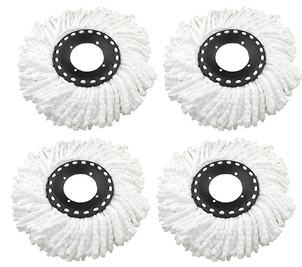 Sapna Sales Spin Microfiber Mop Head Replacement Refill Spin Mop Cleaner for Home & Office Floors Pack of 4 (B09MHK3VHN) Amazon Price History, Amazon Price Tracker