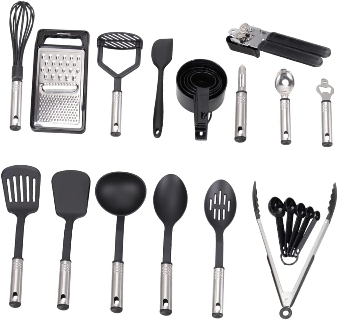 Stainless Steel Kitchen Utensil Set Non-stick Pan Tools Cooking Utensils