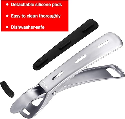 Miniatura 5 de Pinzas de cocina, pinzas para alimentos, clip para tazón, pinzas para levantar platos calientes, ollas y platos de olla instantánea, microondas,