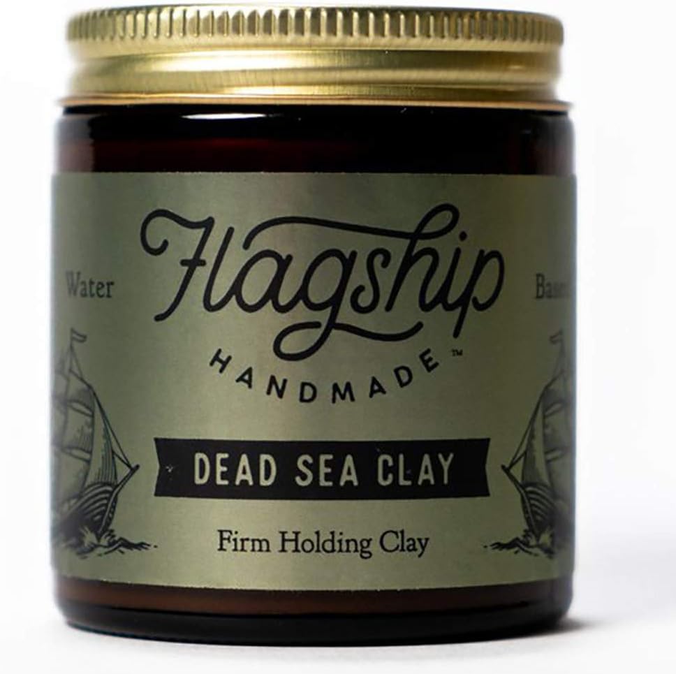 Flagship Pomade Co. Dead Sea Water Based Clay 4oz