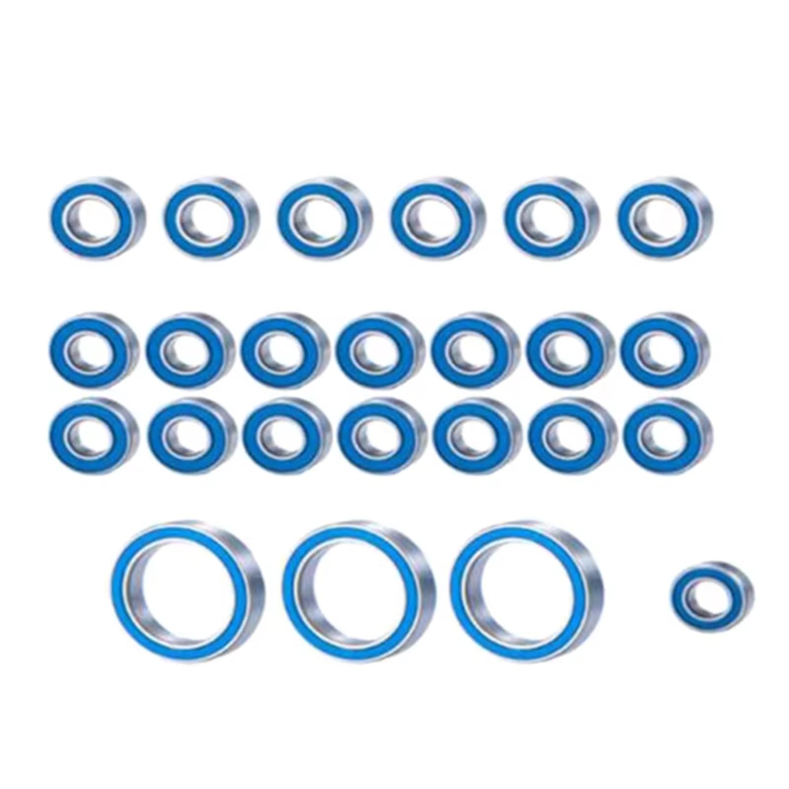 para Traxxas para TRX6 A93U-5 1/10 5 Piezas De Rodamientos De Bolas Sellados De Goma Kit De Mejoras para Coche RC Accesorios Piezas De Repuesto Cojinete Coche RC