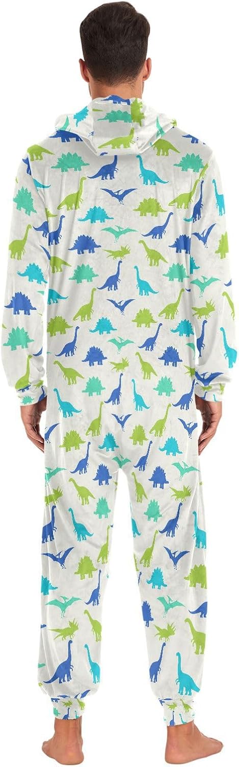 QUGRL Onesies Adult Pajamas Costume for Women Men Unisex Cosplay Sleepwear Homewear Suit Winter S-XL